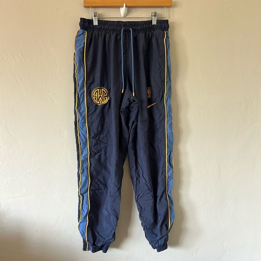 Nike NBA Golden State Nylon Basket
Ball Track Jogger Pants Chinese New Year